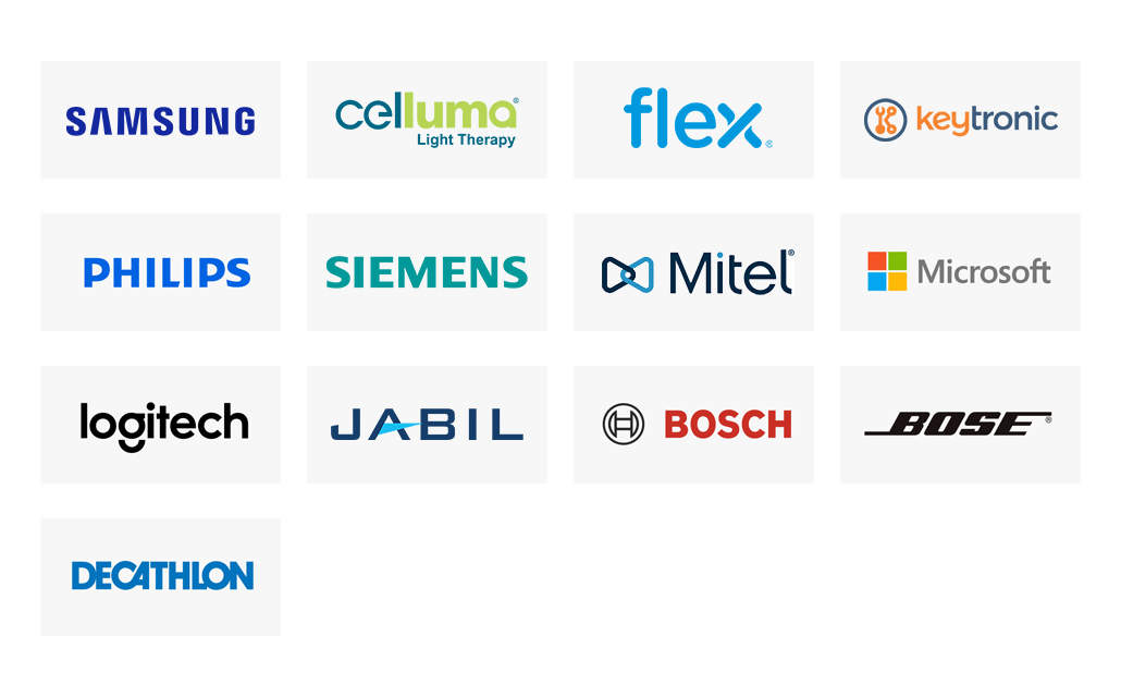 Recognised by Philips, Creative, Pioneer