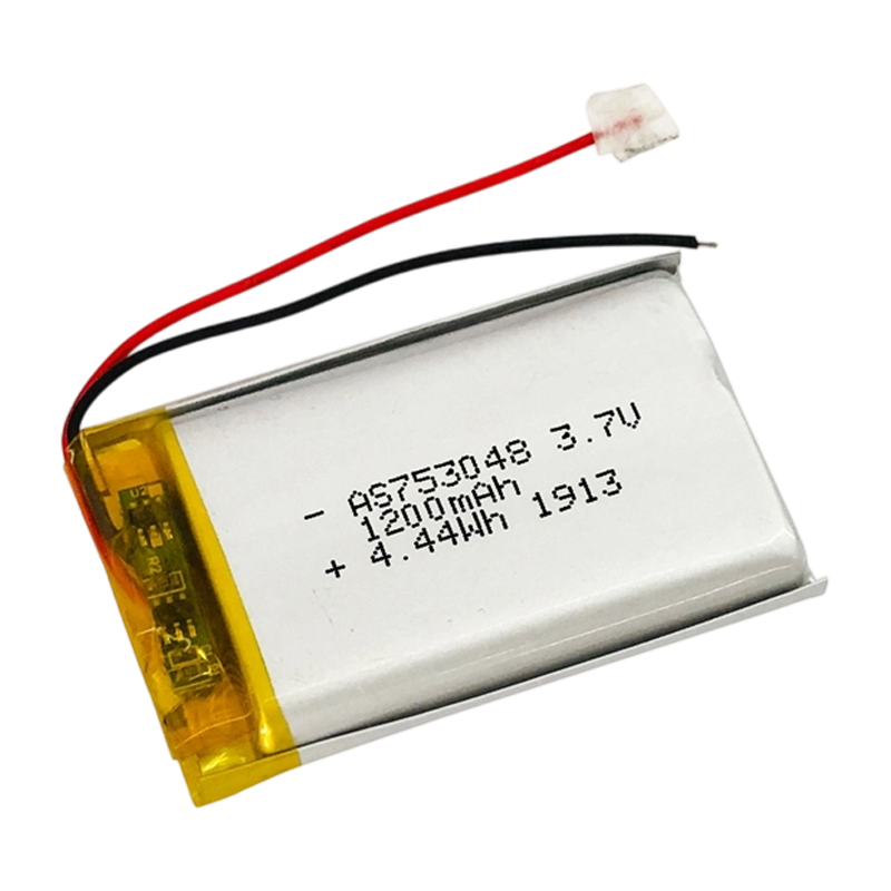 AS753048 3.7V 1200mah Lithium Polymer Battery