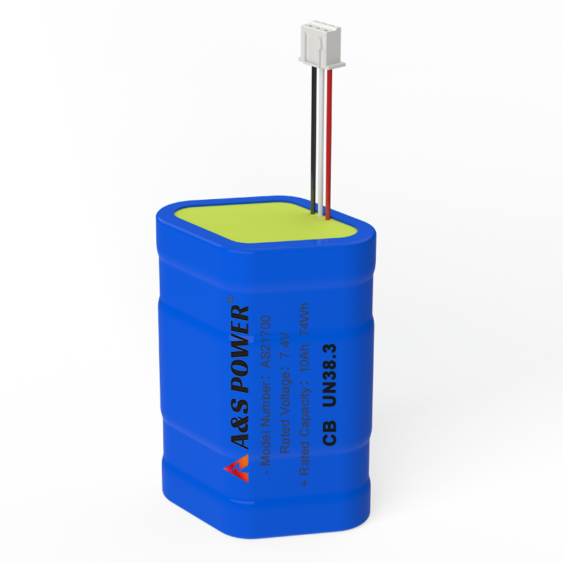 21700 7.4V 10Ah lithium ion battery pack