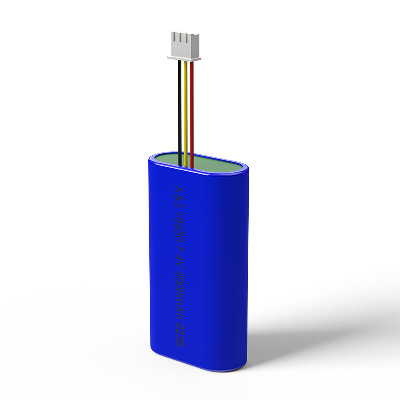 18650 7.4V 2000mAh Li-Ion Battery