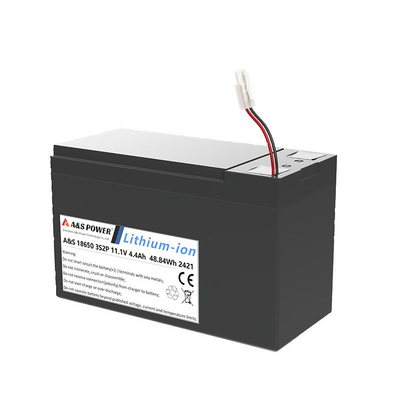 18650 11.1v 4400mAh lithium ion battery pack