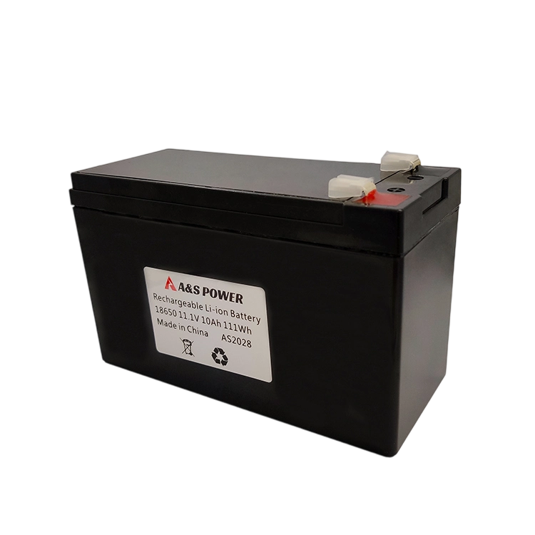18650 11.1v 10Ah 3S4P Lithium Ion Battery Pack 500 Deep Cycles