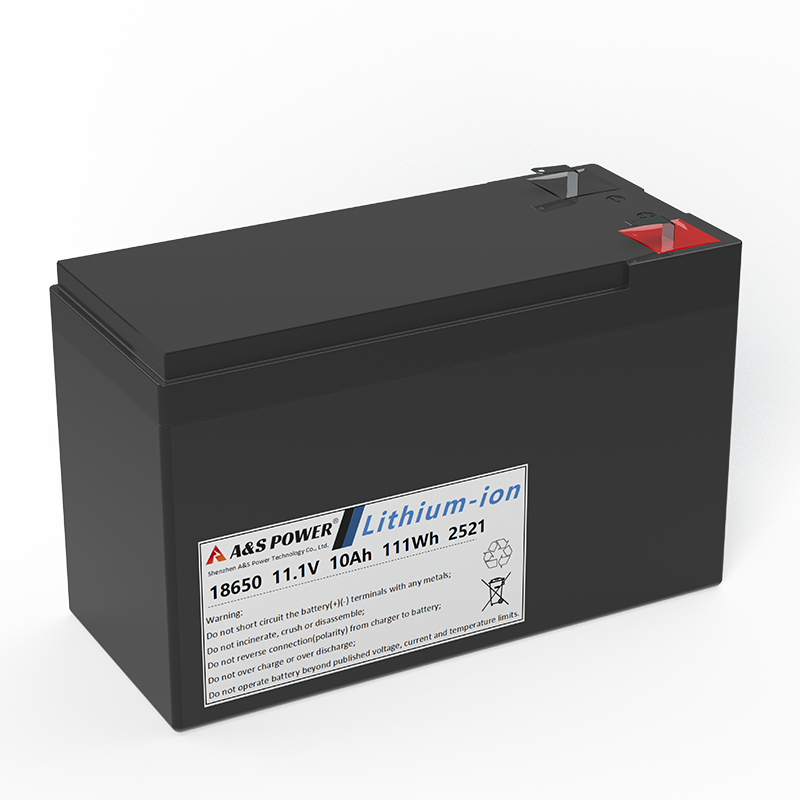 18650 11.1v 10Ah 3S4P Lithium Ion Battery Pack 500 Deep Cycles