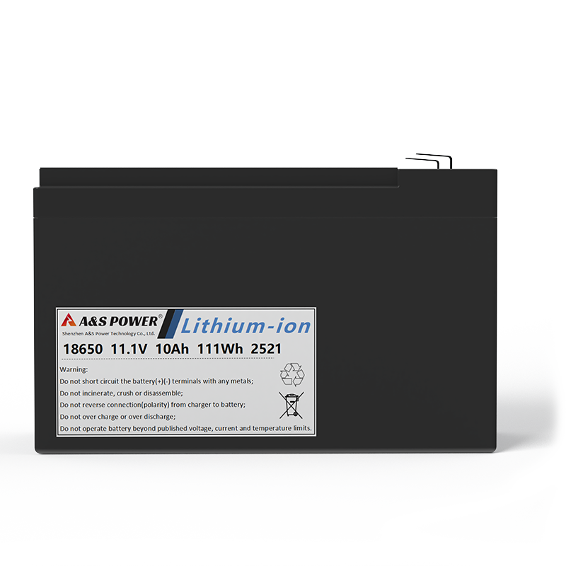 18650 11.1v 10Ah 3S4P Lithium Ion Battery Pack 500 Deep Cycles