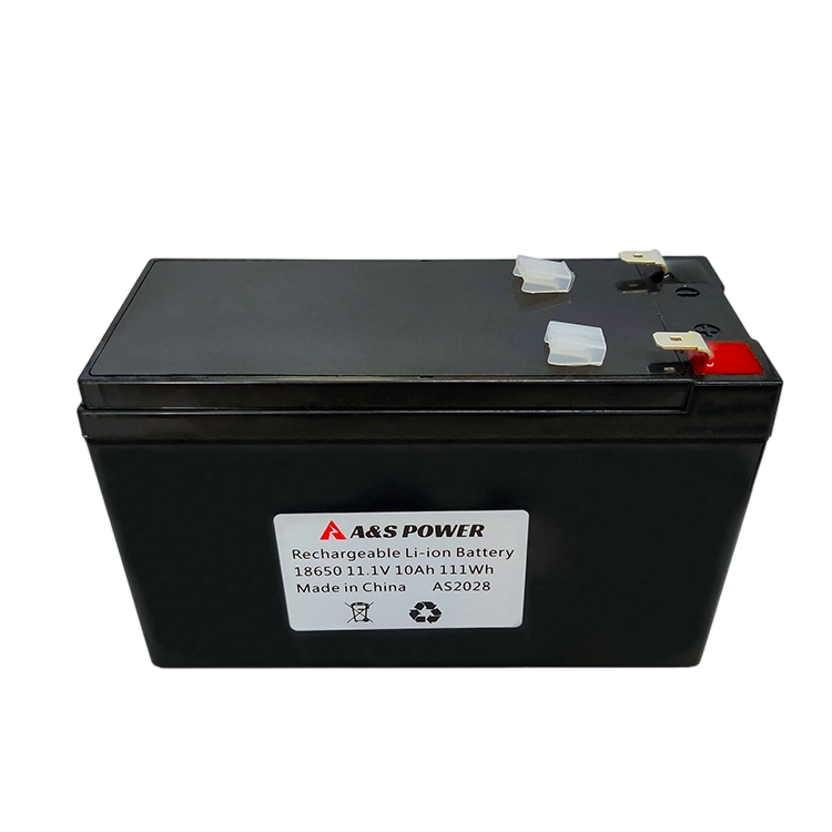 18650 11.1v 10Ah 3S4P Lithium Ion Battery Pack 500 Deep Cycles