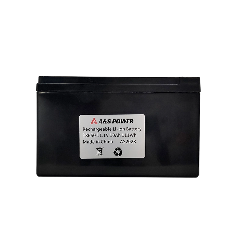 18650 11.1v 10Ah 3S4P Lithium Ion Battery Pack 500 Deep Cycles