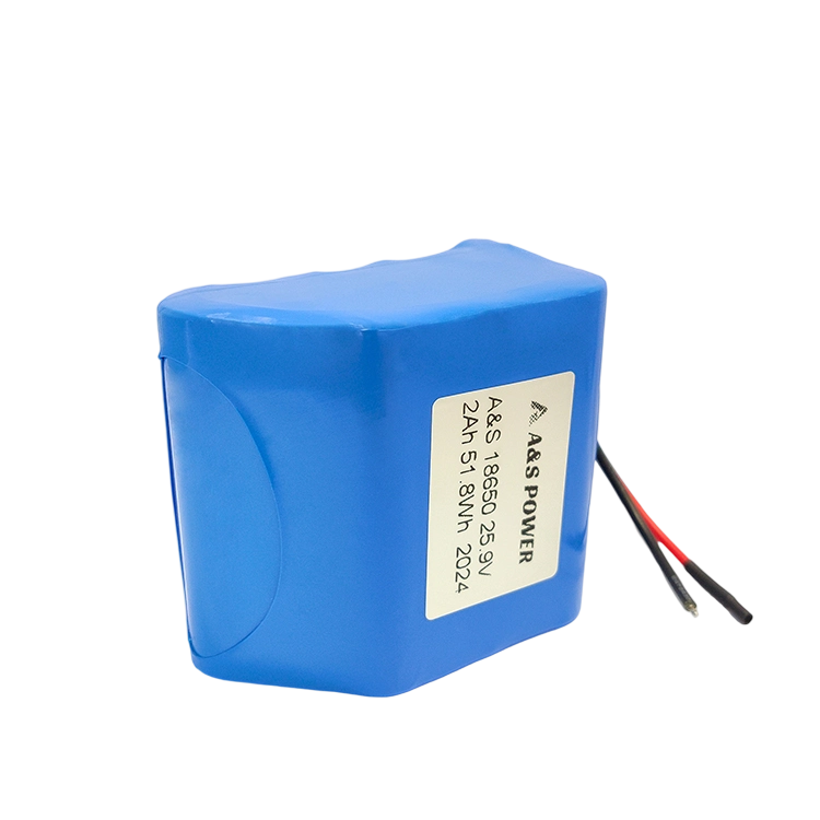 18650 25.9v 7S1P 2Ah Lithium Ion Battery Pack 500 Deep Cycles