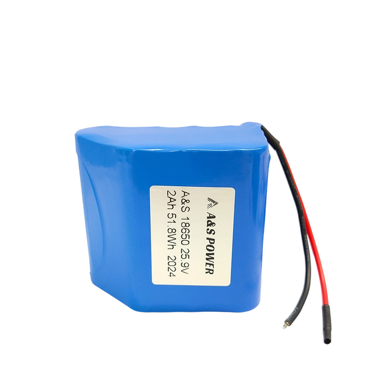 18650 25.9v 7S1P 2Ah Lithium Ion Battery Pack 500 Deep Cycles