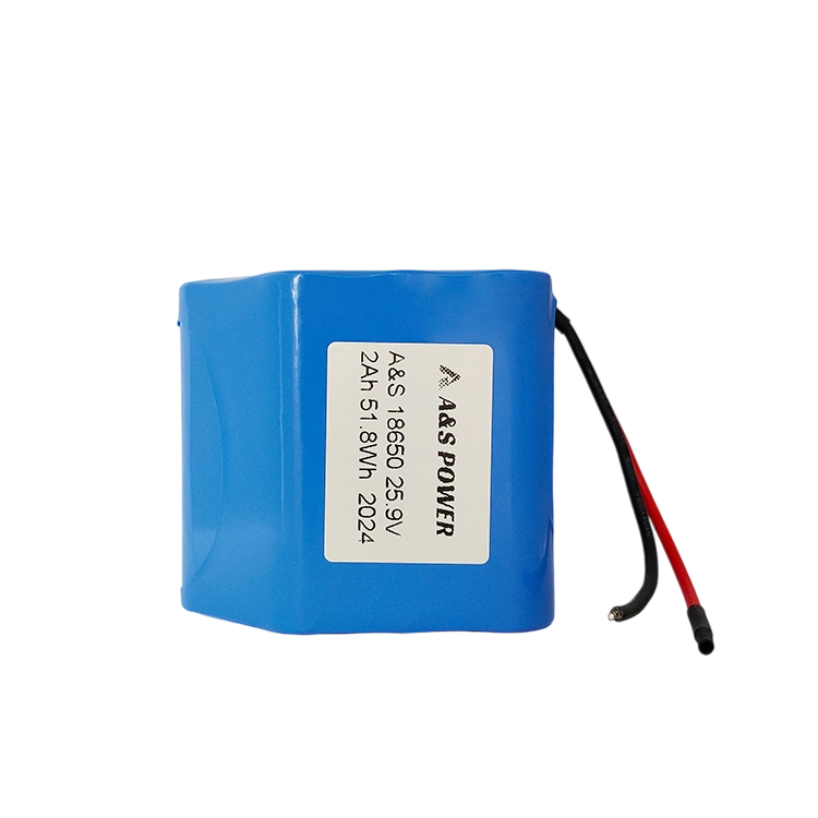 18650 25.9v 7S1P 2Ah Lithium Ion Battery Pack 500 Deep Cycles