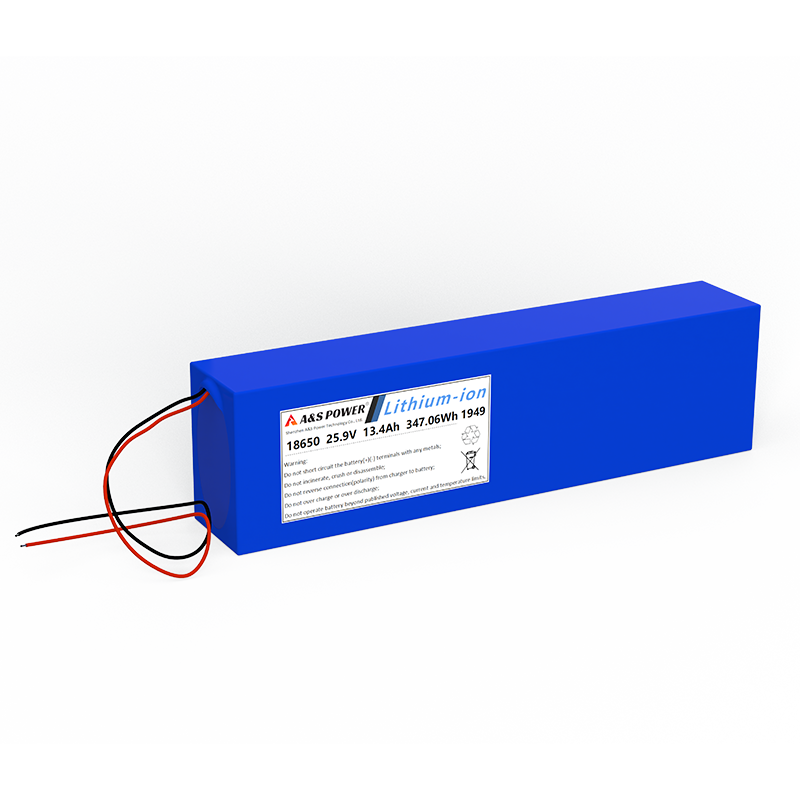 18650 25.9v 7S4P 13.4Ah Lithium Ion Battery Pack 500 Deep Cycles