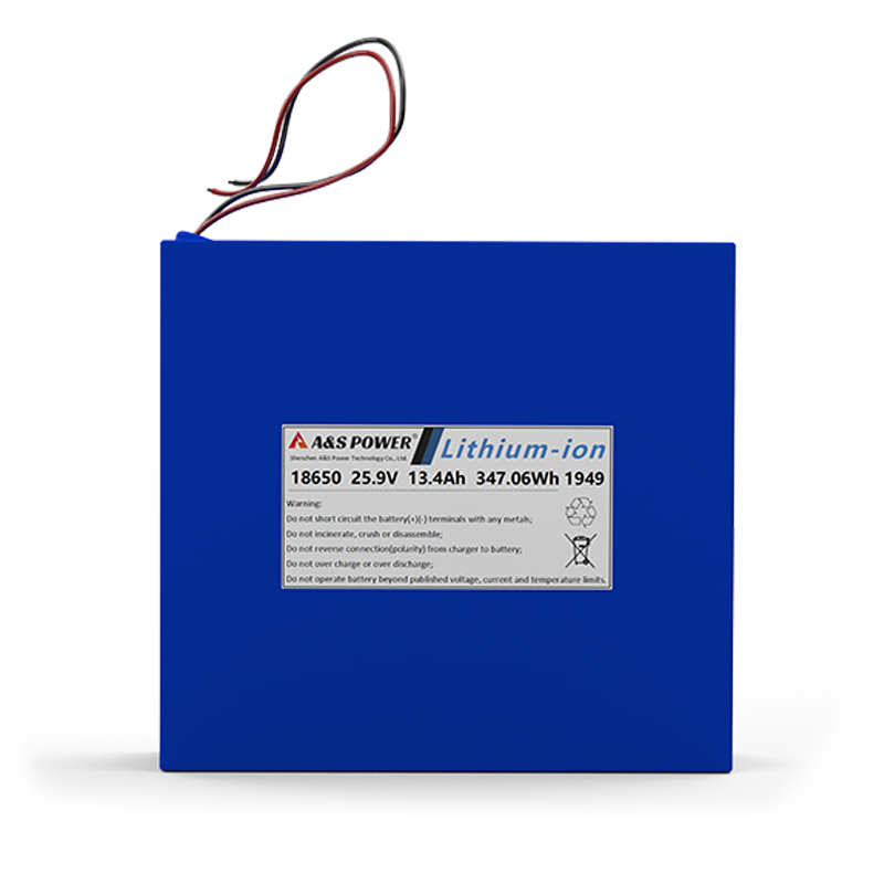 18650 25.9v 7S4P 13400mAh Lithium Ion Battery Pack 500 Deep Cycles