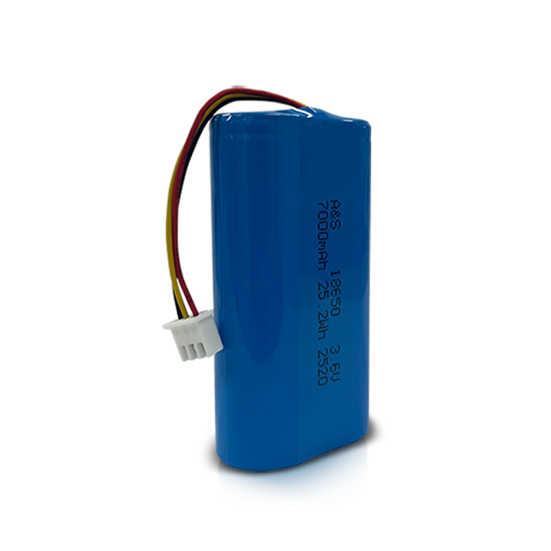18650 3.6V 7000mAh 1S2P Rechargeable Li-lon Battery Pack