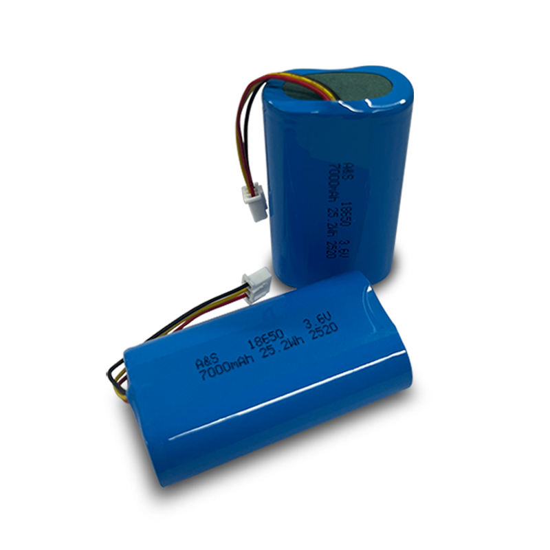 18650 3.6V 7000mAh 1S2P Rechargeable Li-lon Battery Pack