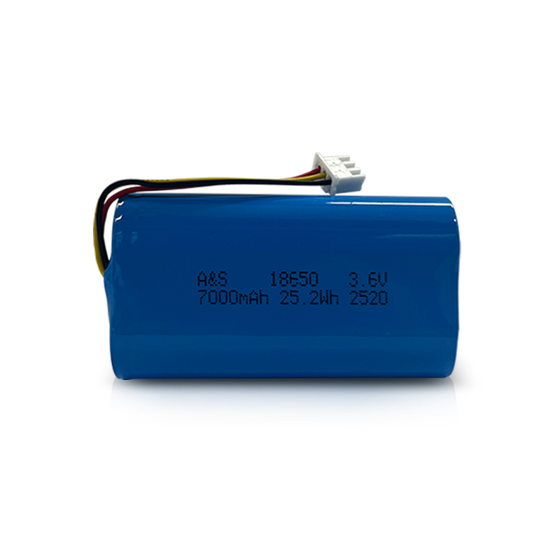 18650 3.6V 7000mAh 1S2P Rechargeable Li-lon Battery Pack