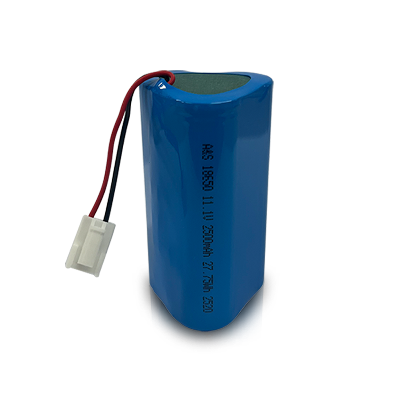 18650 11.1v 2500mAh 3S1P Rechargeable Lithium Ion Battery Pack 500 Deep Cycles