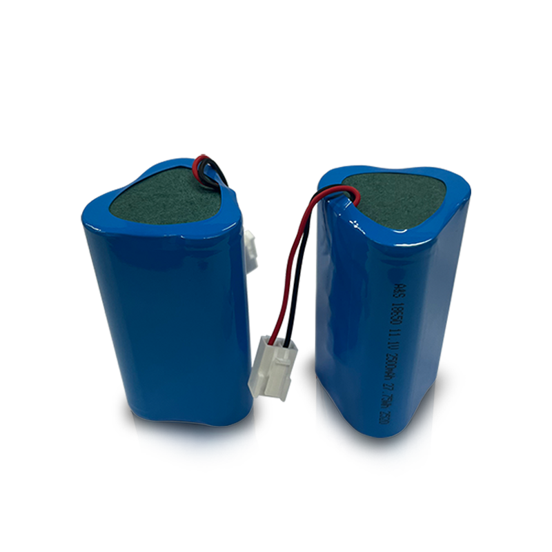 18650 11.1v 2500mAh 3S1P Rechargeable Lithium Ion Battery Pack 500 Deep Cycles