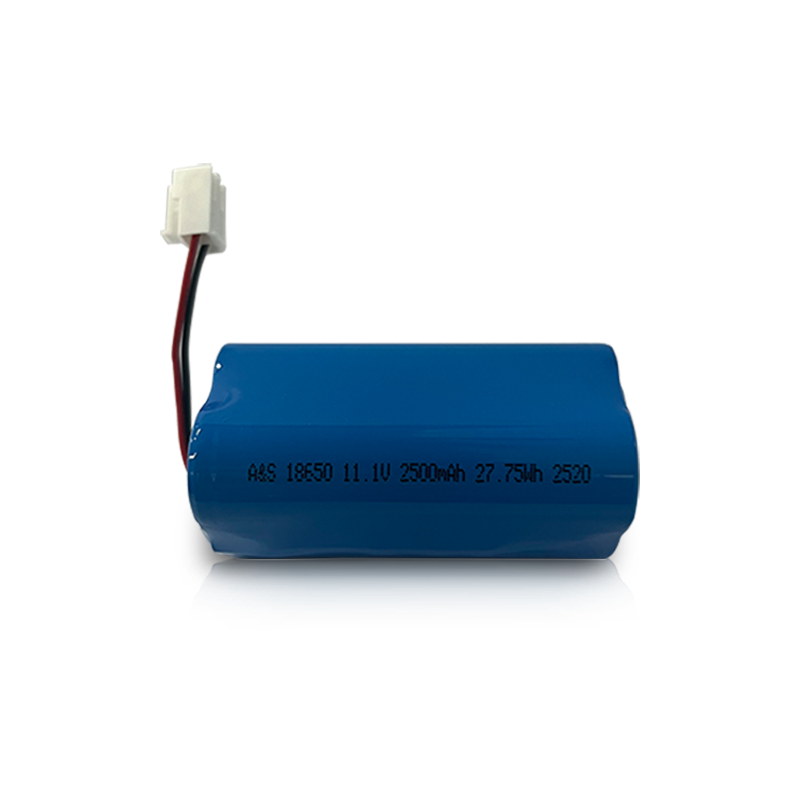18650 11.1v 2500mAh 3S1P Rechargeable Lithium Ion Battery Pack 500 Deep Cycles