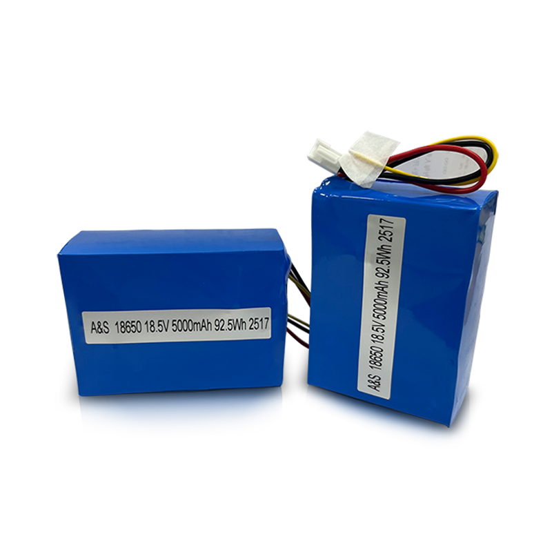 18650 18.5V 5000mAh 5S2P Rechargeable Li-Ion Battery Pack 500 Deep Cycles