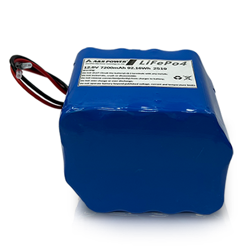 AS18650 12.8v 7200mAh 4S4P Rechargeable Lifepo4 Battery Pack