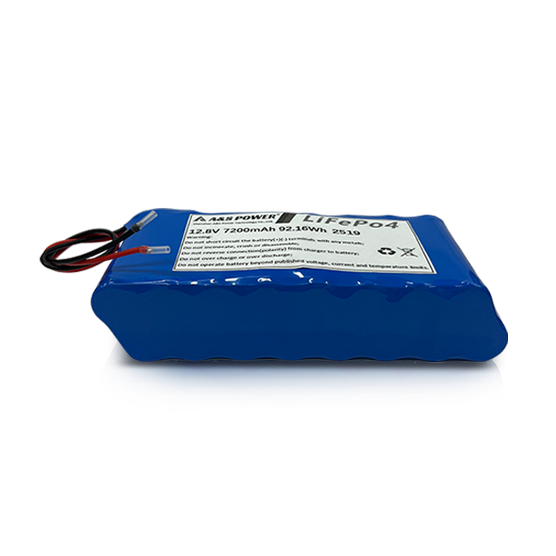 AS18650 12.8v 7200mAh 4S4P Long Row Rechargeable Lifepo4 Battery Pack