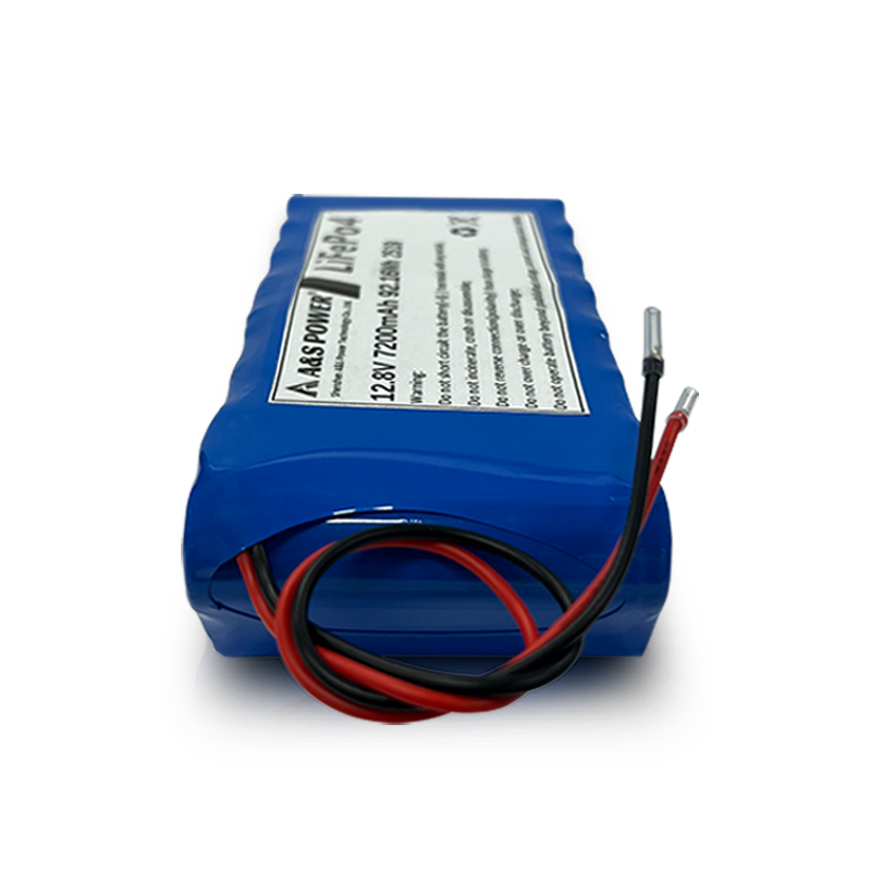 AS18650 12.8v 7200mAh 4S4P Long Row Rechargeable Lifepo4 Battery Pack