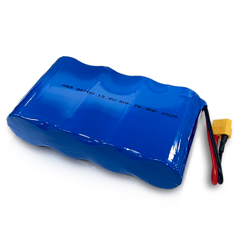 AS32700 12.8v 6Ah 4S1P Lifepo4 Rechargeable Battery Pack