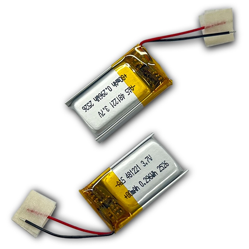 AS481221 3.7V 80mAh Lithium Polymer Battery