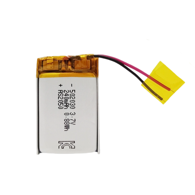 AS502030 3.7V 240mAh Li-Polymer Batteries