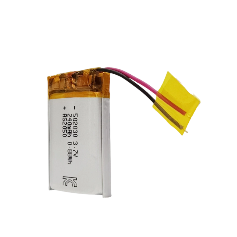 AS502030 3.7V 240mAh Li-Polymer Batteries