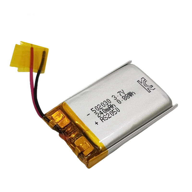 AS502030 3.7V 240mAh Li-Polymer Batteries