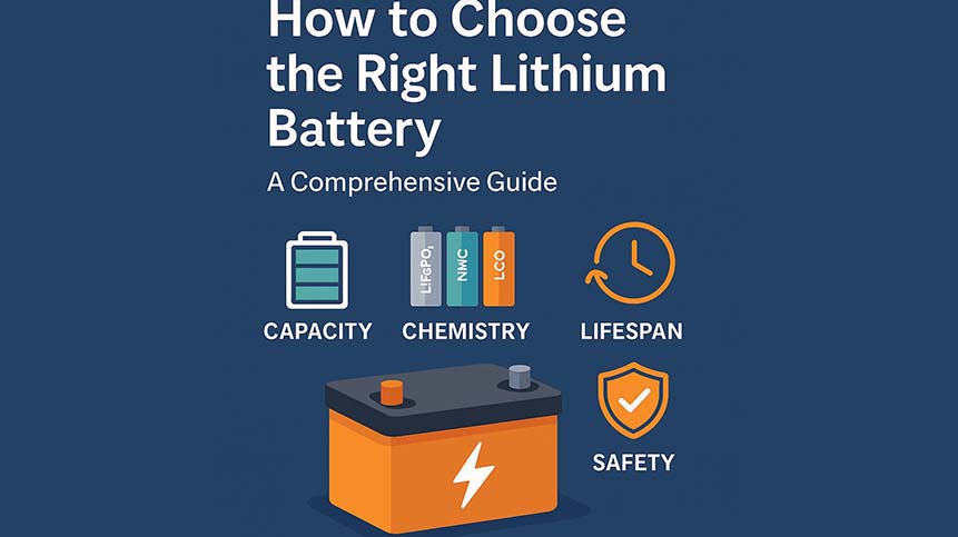 How to Choose the Right Lithium Battery for You A Comprehensive Guide