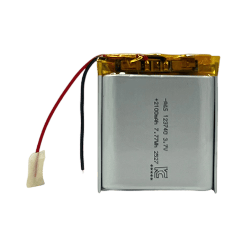 AS123740 3.7v 2100mAh Lithium Polymer Battery 500 Deep Cycles