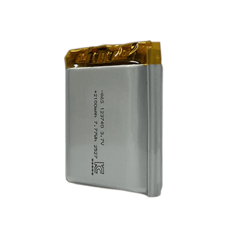 AS123740 3.7v 2100mAh Lithium Polymer Battery 500 Deep Cycles