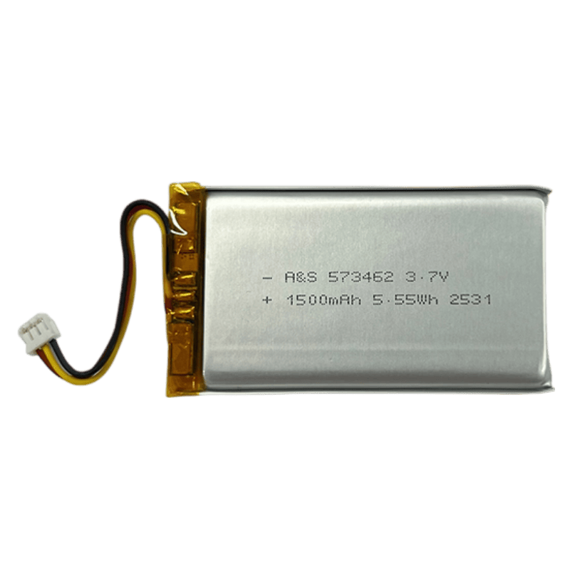 AS573462 3.7v 1500mAh Lithium Polymer Battery