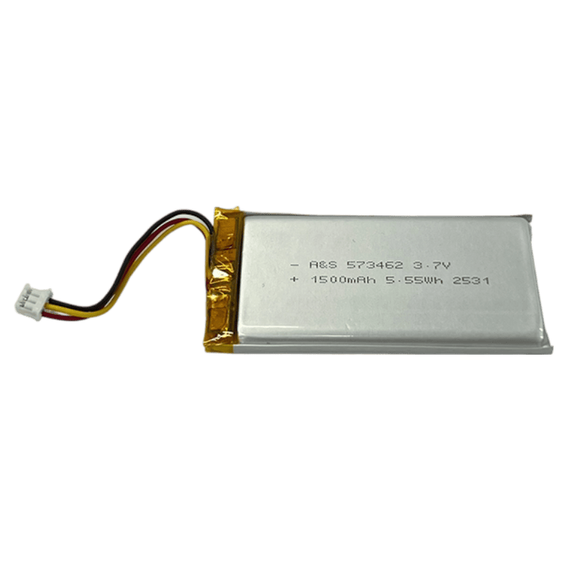 AS573462 3.7v 1500mAh Lithium Polymer Battery