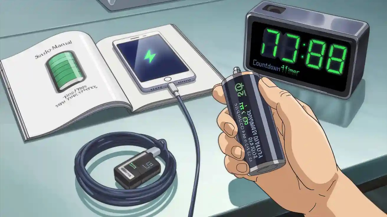 How long the Lithium ion battery first time charging?