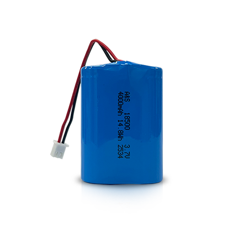 18500 3.7v 4000mAh Li-Ion Battery Pack Support OEM Customization