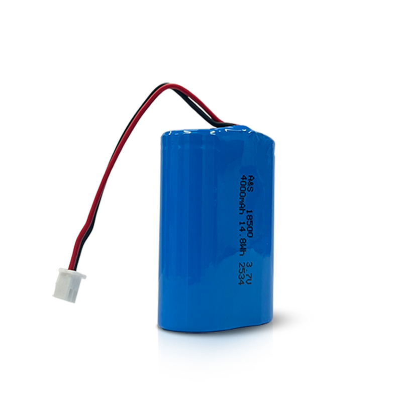 18500 3.7v 4000mAh Li-Ion Battery Pack Support OEM Customization