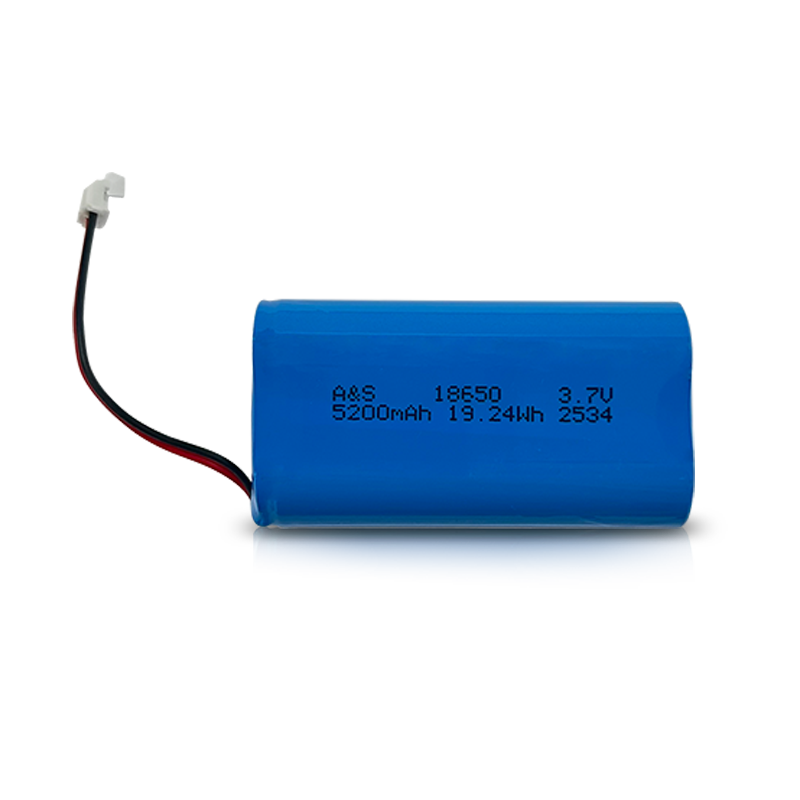 18650 3.7v 5200mAh Lithium Ion Battery Pack 500 Deep Cycles