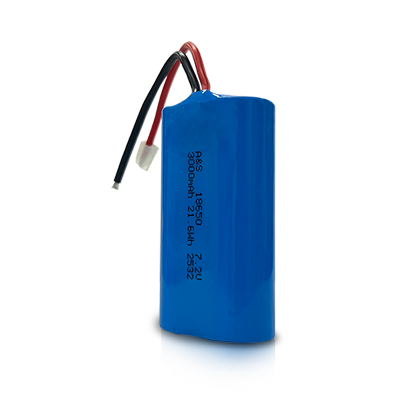 18650 7.2v 3000mAh 2S1P Rechargeable Lithium Ion Battery Pack