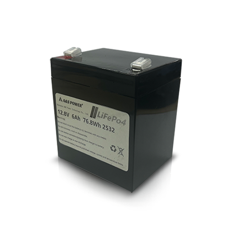 AS32700 12.8v 6Ah 76.8Wh Rechargeable Lifepo4 Battery Pack