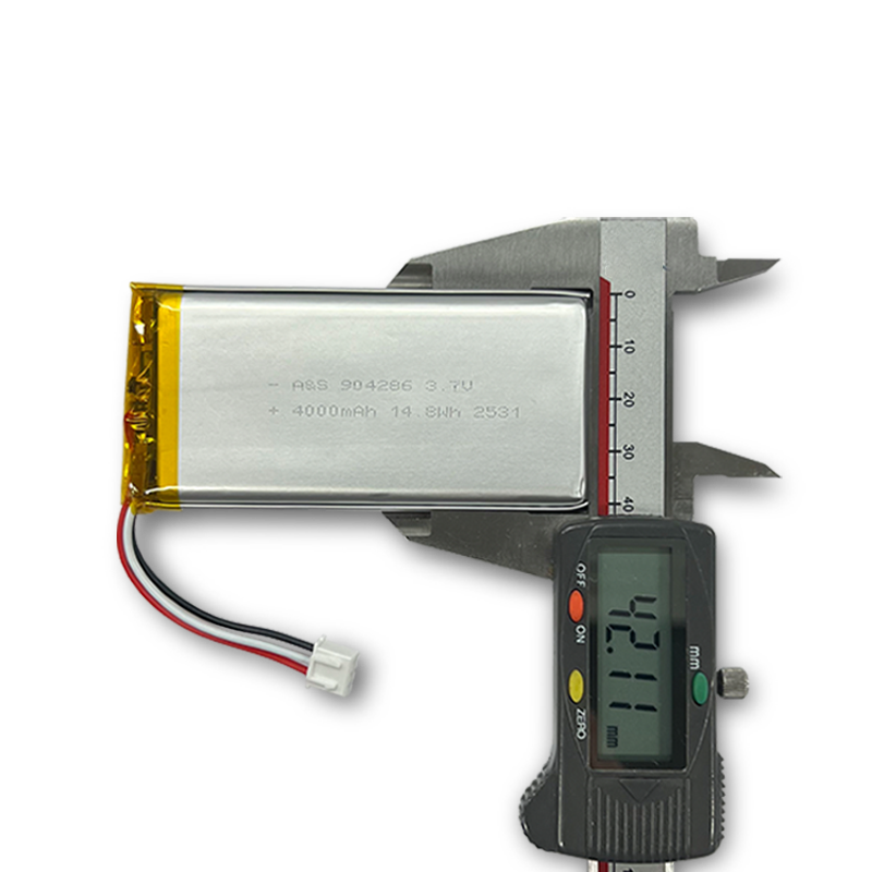 AS904286 3.7v 4000mAh Lithium Polymer Battery 500 Deep Cycles