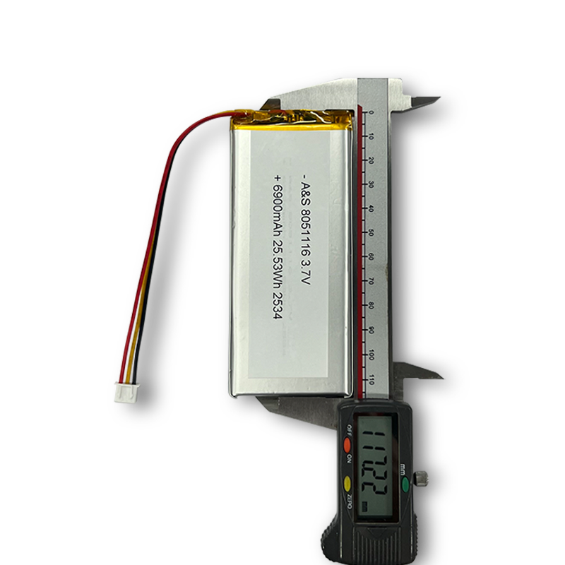 AS8051116 3.7V 6900mAh Lithium Polymer Battery 500 Deep Cycles
