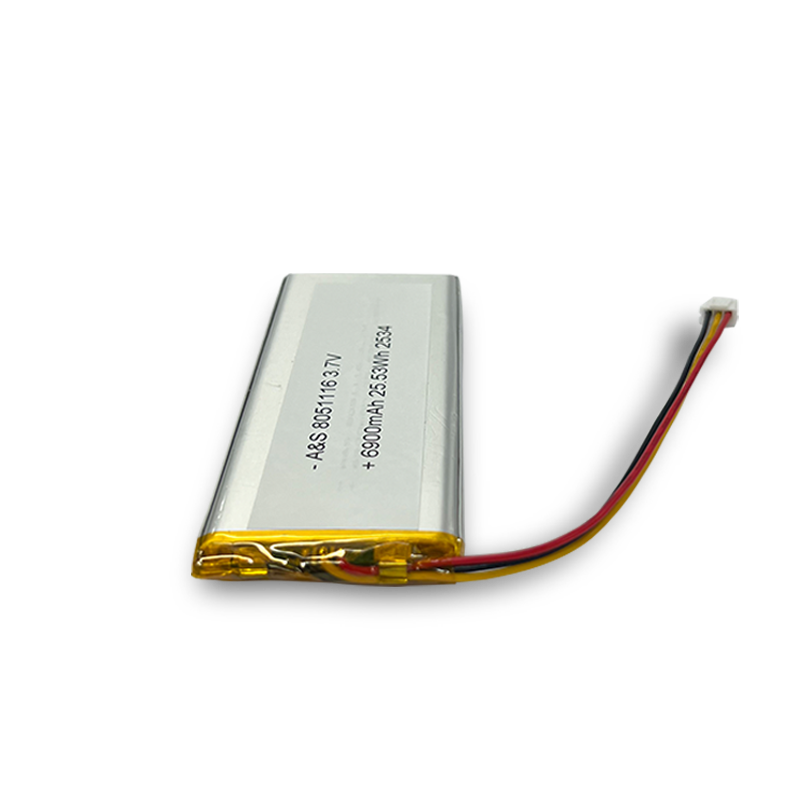 AS8051116 3.7V 6900mAh Lithium Polymer Battery 500 Deep Cycles