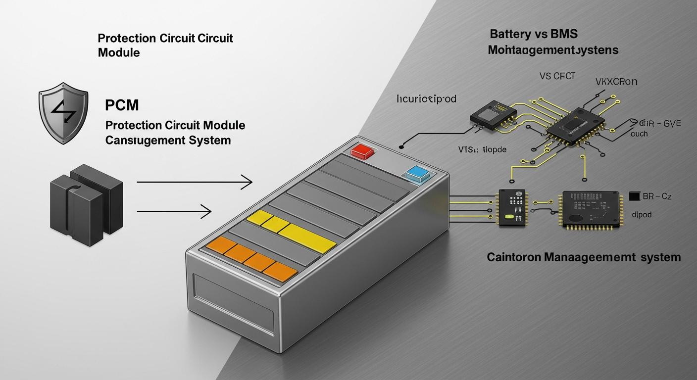 Key Differences Between PCM and BMS in Lithium Ion Batteries