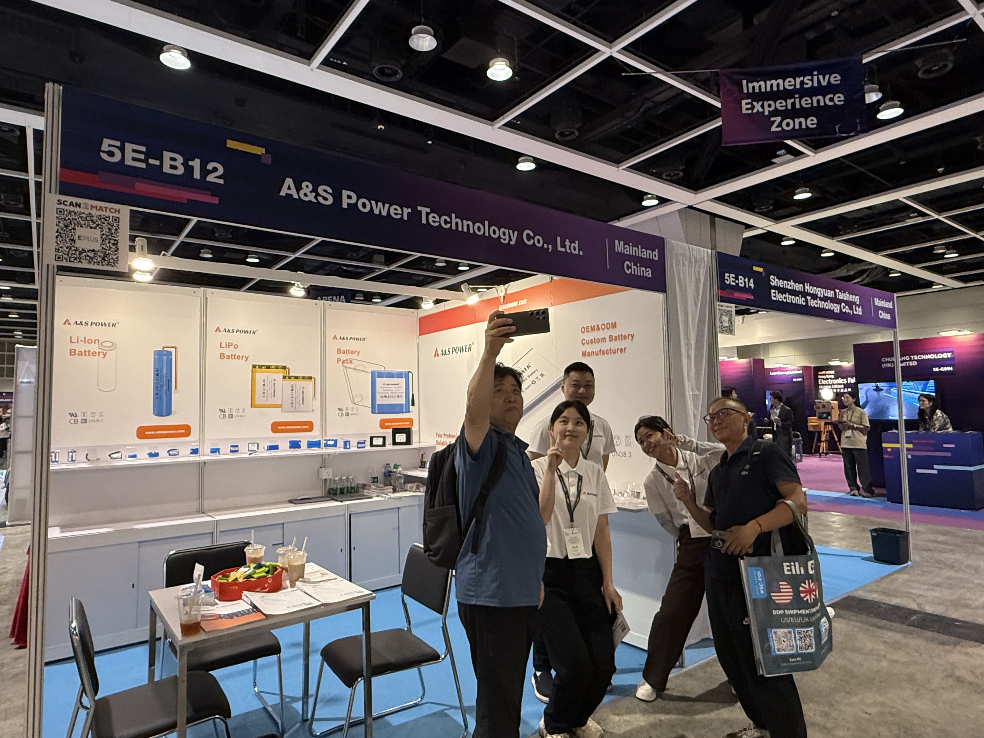Hong Kong Exhibition - A&S Power