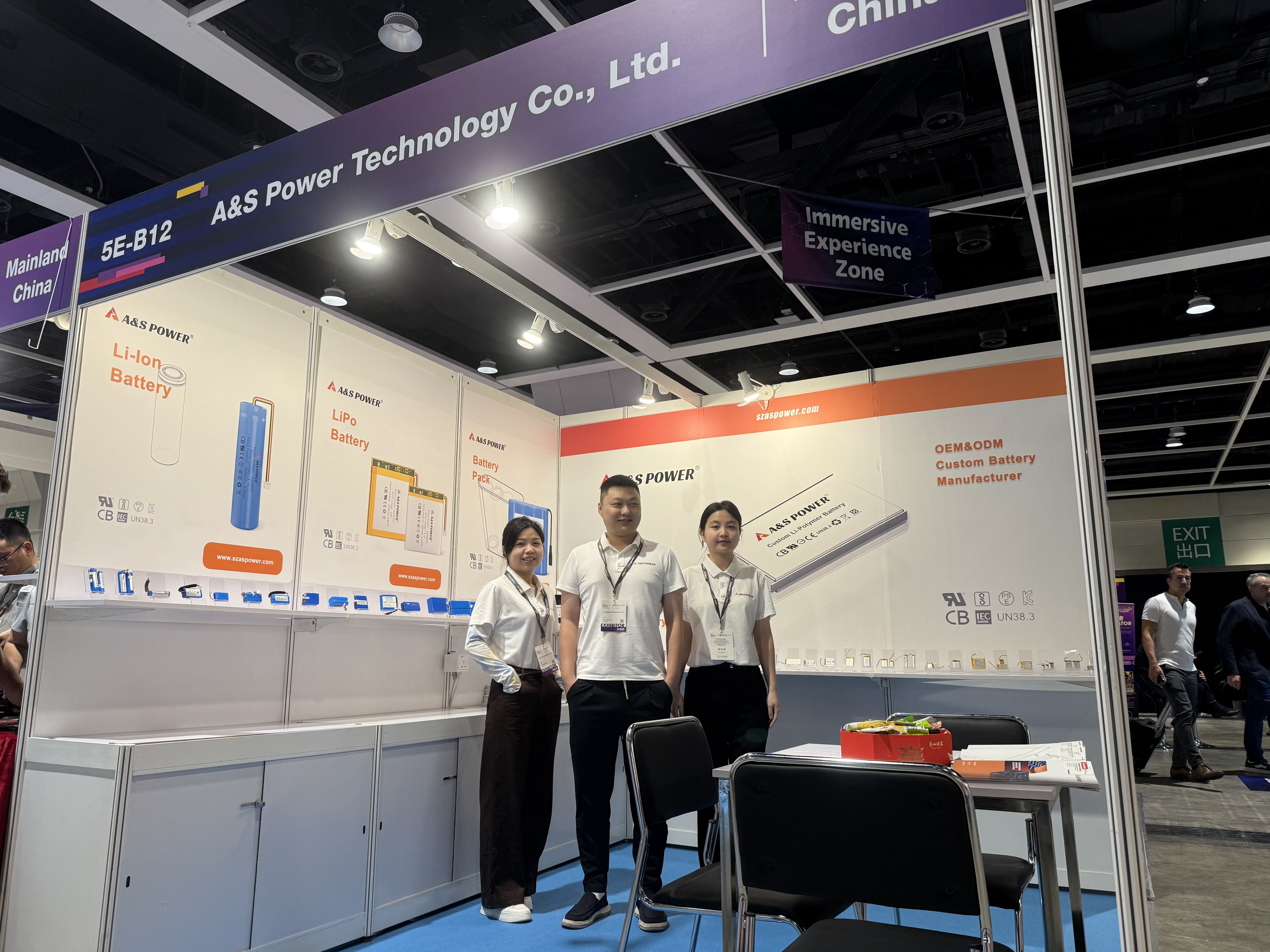 A&S Power  - Hong Kong Exhibition