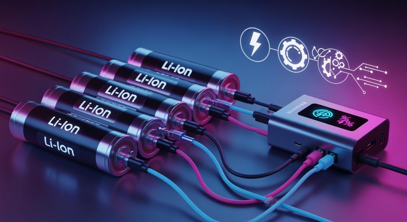 A&S Power Tips for Efficient Parallel Charging of Lithium Ion Batteries