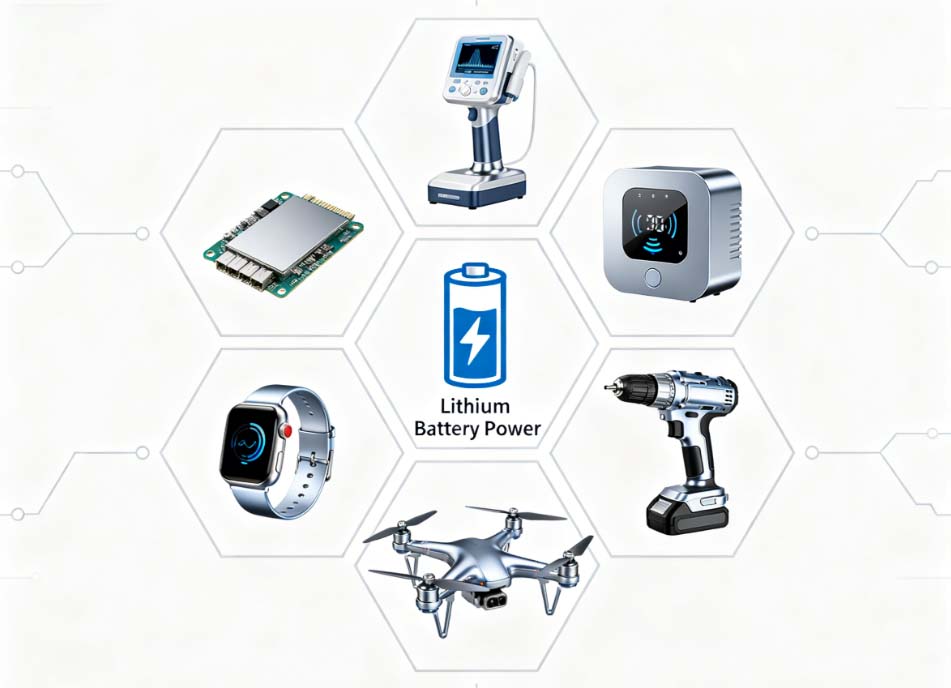 lithium battery power Practical Examples Cases