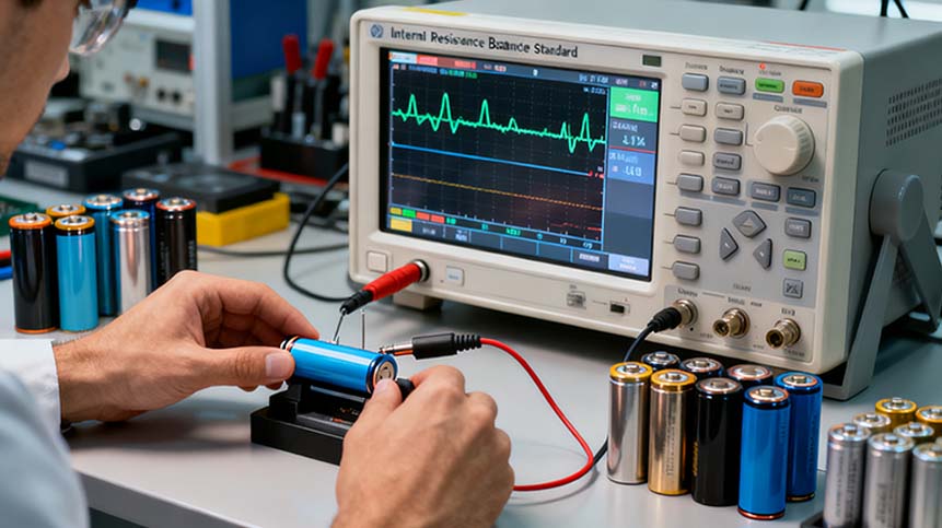 Detailed explanation of internal resistance standards and characteristics of lithium-ion batteries